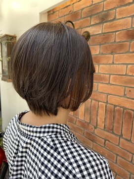 ムーン(moon) #似合わせカット #アースカラー #くびれヘア #デザインカラー