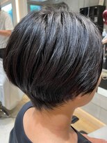ヘア デザイン リスク(HAIR DESIGN RISK)&nbsp;【RISK 三鷹　大橋佳菜子】大人かっこいい束感 ショート