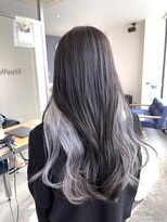 ストゥー(StueW.)&nbsp;【倉敷】【岡山】【髪質改善】インナーカラー×ブラックホワイト