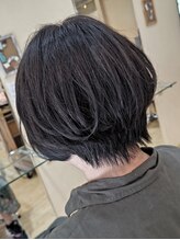 エイチエアー アルファ H'air alfa つつじヶ丘北口店 ★ダークカラーショートボブ★