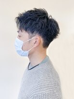 ビアンコ(BlANCO)&nbsp;ツーブロック　アップバング（堀江/四ツ橋)