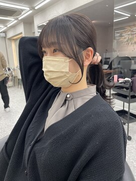 ロンド マーレ 天神大名店(Lond mare) イメチェン/フェミニン/ダークアッシュ/束感/髪質改善