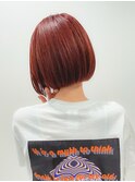 シンプルなプツッとボブ２０代３０代４０代