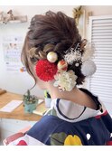 浴衣セット~ギブソンタック