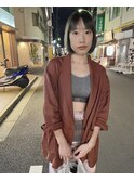 ボブとオリーブカラー