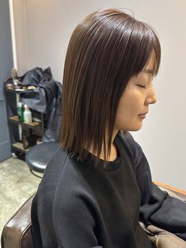 ワ ヘアー(wa-hair) 360度韓国ツヤ髪ヘルシースタイル髪質改善ミルクティーアッシュ