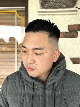 スタンドバーバー 柏(STAND BARBER) マッシュパーマ/ウルフ/アッシュブラック/カルマパーマ/柏