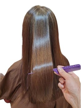 ノーム セカンド(NO-MU 2nd)の写真/《話題の酸性ストレート導入》髪内部の歪みを改善し、髪の繊維質を整えて髪質改善☆自然なストレートに♪