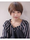 【畑中正敏】丸みショート/小顔ショート/ひし形ショート