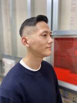 メリケンバーバーショップ トーキョー(MERICAN BARBERSHOP TYO)&nbsp;ハイライト/マッシュパーマ/ウルフ/アッシュブラック225