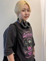 ゼスト パーク(ZEST PARK)&nbsp;抜きっぱなしブロンド ハンサムショート 吉祥寺 学割U24《宮坂》