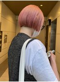 透明感抜群♪ダブルカラーブリーチハイトーンピンクブラウン