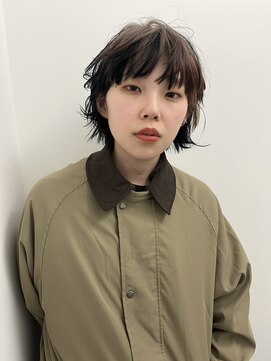 ダールヘア(dar hair) デザインカラー×ショートボブ/呉市美容院/REN