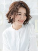 大人美人抜け感ウェットヘア小顔ボブパーマc5越谷20代30代40代