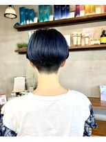 ヴースヘアデザイン(vou's hair design)&nbsp;デザインカラーショート　/ショートカット/ダブルカラー