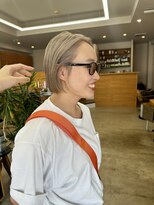 シーソー(SEE-SAW)&nbsp;ボブ　ハイトーン　ベージュ｜10代20代30代金沢