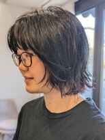 ケーオーエスビューティー(K O S beauty)&nbsp;パープルカラーのレイヤーボブ！