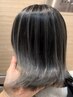 【平日限定】カット+ハイライト+全体カラー+オージュア2stepTR+ナノバブル
