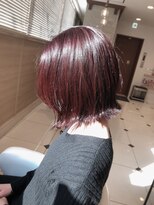 ヴィーヴォ 深江橋店(VIVO) 【VIVO】明るめベースに濃いめのチェリーピンク ピンクレッド