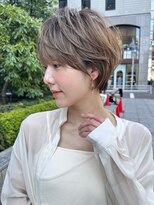 バンプ ギンザ(BUMP GINZA)&nbsp;30代、40代/丸みくびれショートボブ×白髪染めハイライト/大宮