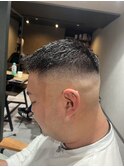 #フェードカット#スパイキーショート#フェザーパーマ#柏駅#柏