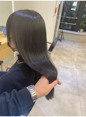 髪質改善＊ロングレイヤーグレーベージュ＊美髪【Zina船橋】
