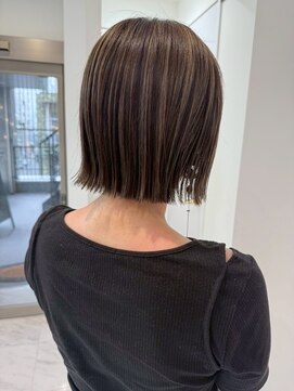 モナバイルーブル(MONA by Louvre) 【MONA】切りっぱなしボブ/ボブ/韓国風