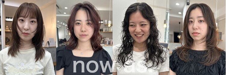 ナウアズ(now as.)のサロンヘッダー