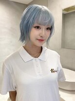 ペレ アネックス 大阪梅田茶屋町店(PELE ANNEX)&nbsp;ミディアムヘア/暗めカラー/グランマッシュ/梅田