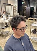 スパイキーパーマ