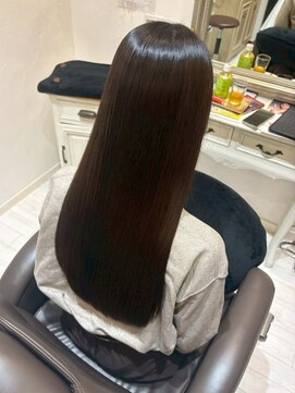 コルテ 倉敷西阿知店(CoRte.) うる艶髪/天使の輪/ナチュラルストレート/髪質改善/愛されヘア