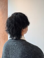 ラシンバン(LashinVan)&nbsp;メンズウルフ×波巻きパーマ