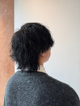 ラシンバン(LashinVan) メンズウルフ×波巻きパーマ