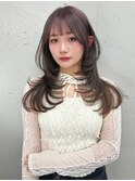 松尾菫菜/レイヤーカット/ハイレイヤー/ハッシュカット/韓国ヘア