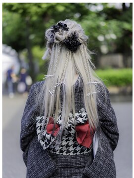 バサラ 大阪なんば店(VASARA) 大阪なんば/小紋ヘア/着物ヘア/卒業式ヘア/成人式ヘア