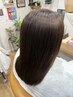 【髪質改善×ケアカラー】カット+透明感カラー+うる艶トリートメント