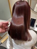 ジーナ 流山おおたかの森(Zina)&nbsp;ピンクベージュ×髪質改善　zinaおおたかの森