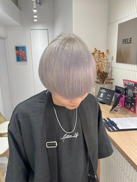 メンズペレ 渋谷(MEN'S PELE) MEN’S HAIR/サーフカール/刈り上げセンターパート/渋谷