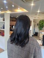 トップヘアー 大元店(TOP HAIR)&nbsp;オリーブカラー／ミディアムカラー／セミロングカラー