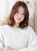 抜け感エアリーパーマブリーチなしレイヤーボブディa北浦和30代