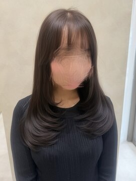 ジーナ 南草津(Zina) 髪質改善*レイヤースタイル*ブラウンカラー