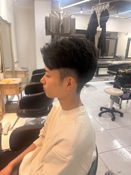 アイズ 海老名(AIZU) メンズカット　ニュアンスパーマ　ツイストスパイラルパーマ