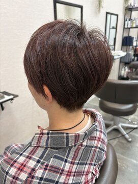 バセット バイ アルター 鎌取店(basset by aL-ter) ワンホンレイヤー/ミルクティーブロンド/ダークブルー/鎌取