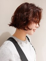ユルクメゾンシティ 名古屋(JURK MAISON CITY)&nbsp;【ami style】フレンチボブパーマ　赤ボブ　外国人パーマ