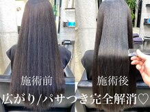 オーバー 三軒茶屋(OVER→)の雰囲気（「私別に縮毛かける程じゃないかな？」是非一度お試しください◎）