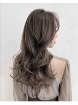 トゥルークリエイション 新越谷(True Creation) 着物ヘア/大人ガーリー/ダークアッシュ/似合わせカット/新越谷