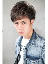 メンズヘア パーカット 下北沢南口店(MEN'S HAIR PERCUT) 2ブロックルーズマッシュ