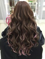 ネクスト 池袋(NEXT) 【ピンクメッシュ】アッシュブラウンで大人ヘア!!