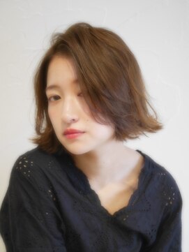 ネオリーブニコ 大井町店(Neolive Nico) 【neolive nico 大井町店】　フレンチ外ハネボブ　グレージュ