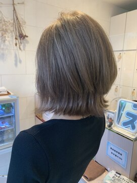 アッシュ 亀戸東口店(Ash) ウルフ×シルバーベージュ